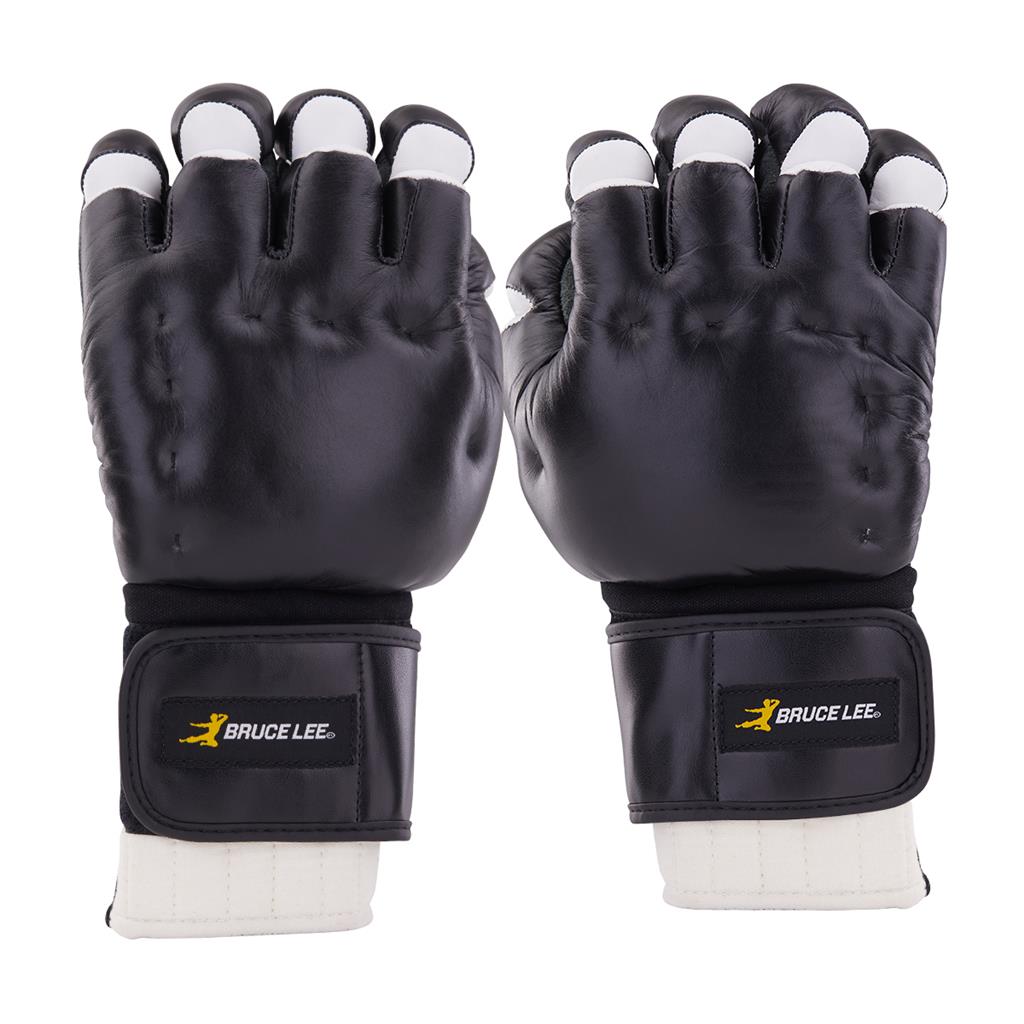 Kenpo, JKD Martial Arts Gloves, Leather Boxing Gloves. - Image 3